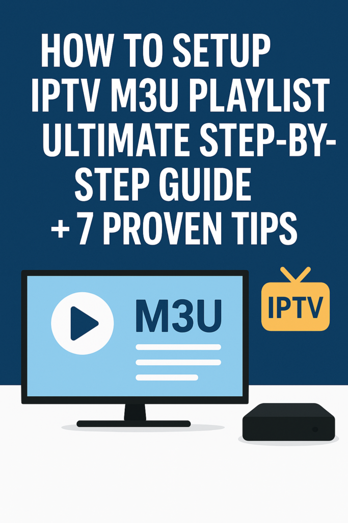 IPTV M3U playlist