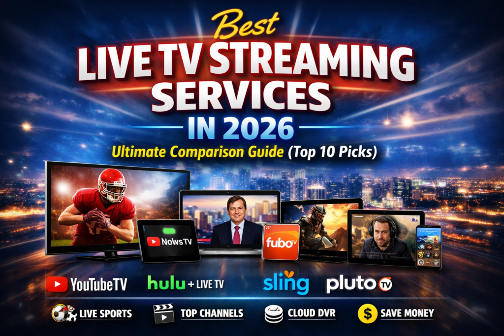 Best Live TV Streaming Services in 2026