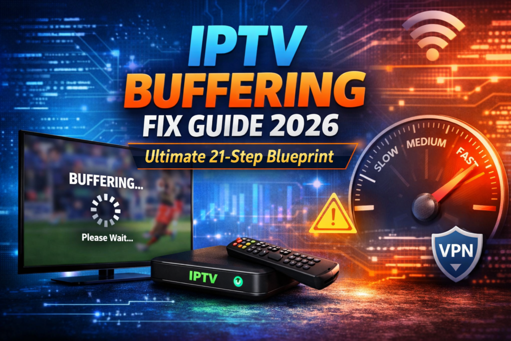 IPTV Buffering Fix Guide 2026