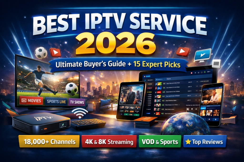Best IPTV service 2026