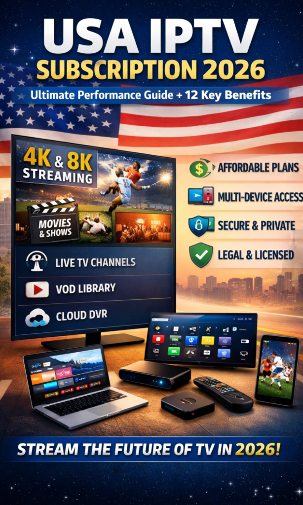 USA IPTV subscription 2026