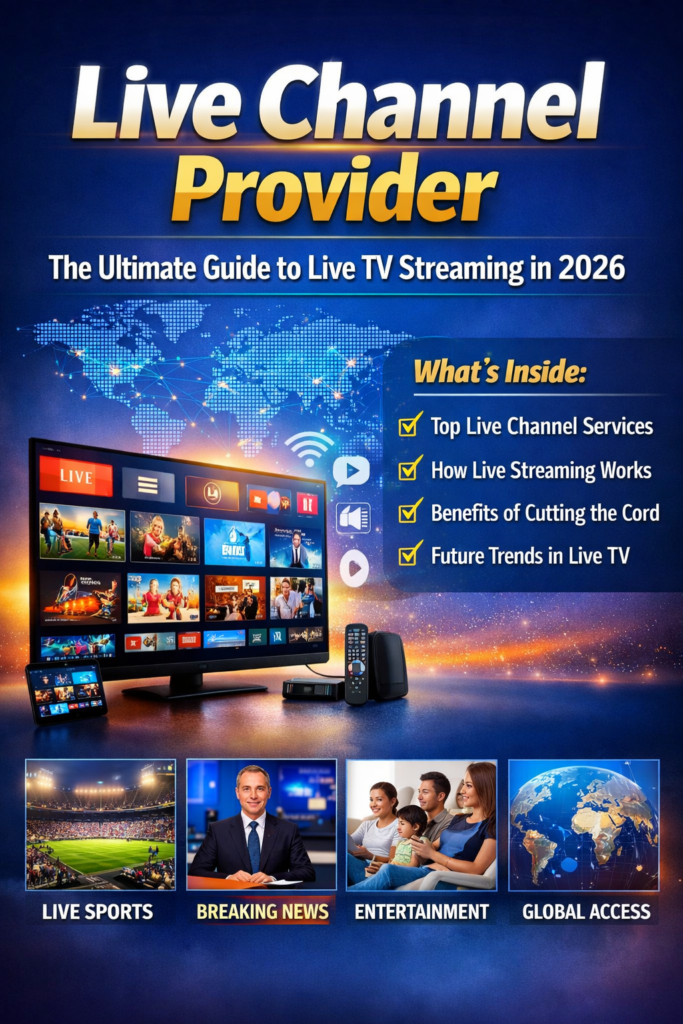 live channel provider