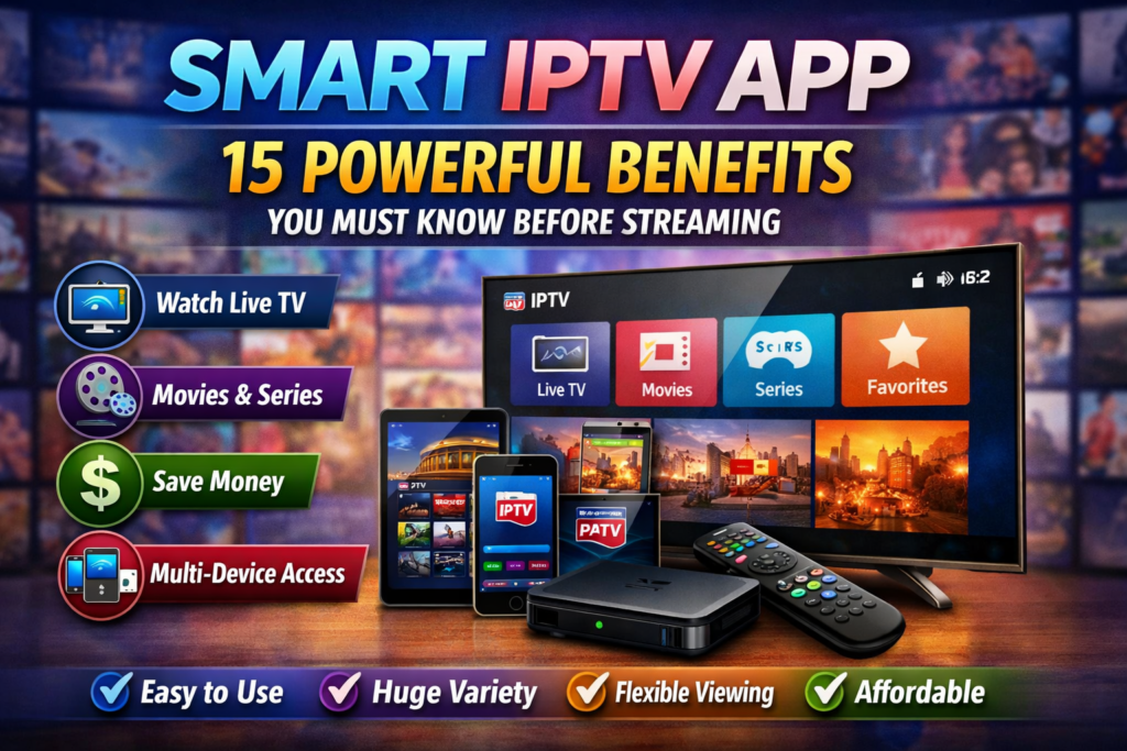 smart IPTV app